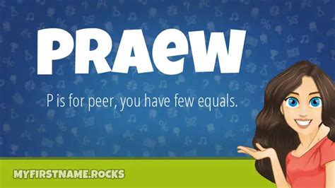 praew meaning